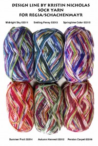 REGIA SOCK YARN F 2014