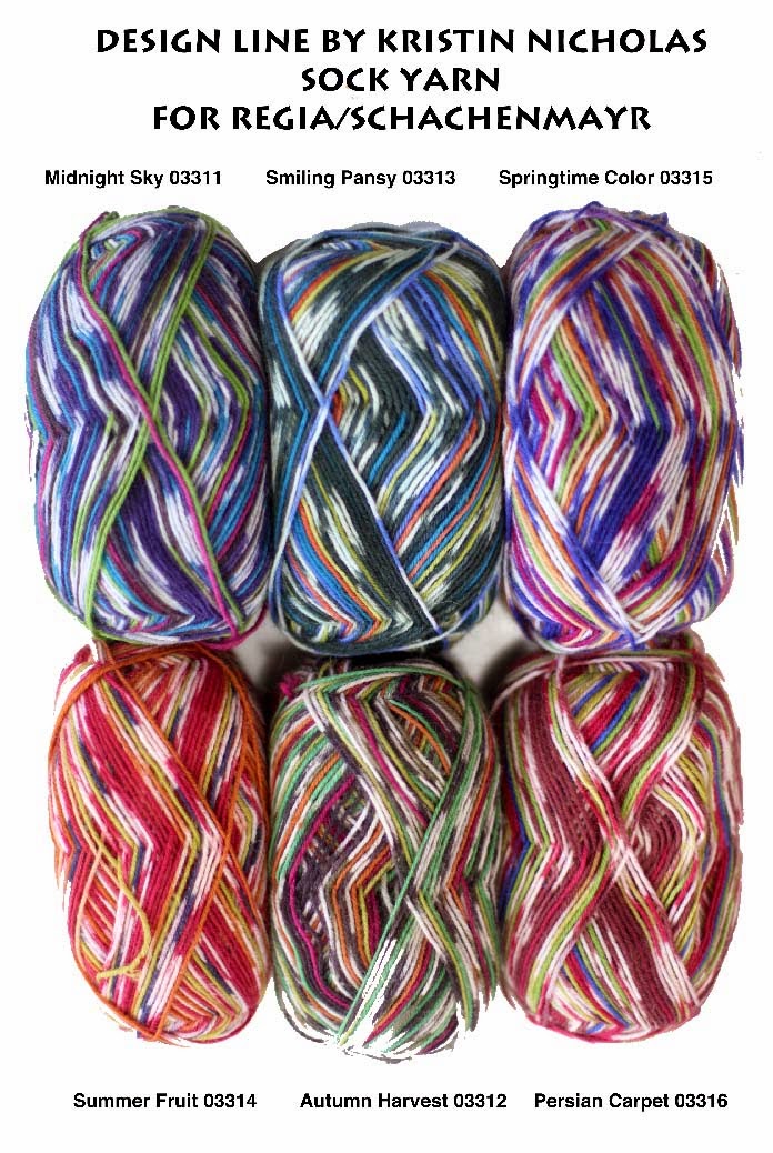 REGIA SOCK YARN F 2014