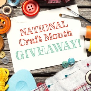 NationalCraftMonthGiveaway
